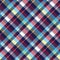 Blue check seamless pattern fabric textile