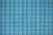 Blue checked fabric texture