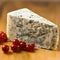 Blue cheese and red currant