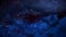 Blue Christmas Cloud Flythrough Background 4K Loop