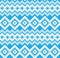 Blue Christmas Fair Isle Seamless Pattern Background