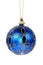 Blue Christmas Ornament