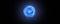 Blue circle energy clouds background