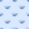 Blue clouds seamleass pattern watercolor for textyle, backgrounds, web, wallpaper, texture