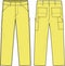 Blue Collar Work Wear Uniform Pant for Workers