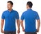 Blue Collared Shirt Design Template