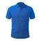 Blue Collared Shirt Design Template