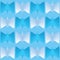 Blue color geometric complex polygons background.
