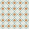 Blue color geometrical repeat indian mughal pattern