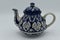 Blue Color Kitchen Crockery Milk Tea Pot