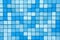 Blue color mosaic background tiles