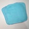 Blue colored microfiber pile photo