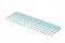 Blue Comb on white background