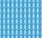 Blue Corrugated Tile Vector. Element Of Roof. Seamless Pattern. Fragment Of Roof Illustration.