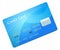 Blue credit card