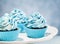 Blue Cupcakes