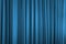 Blue curtain