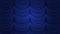 Blue curtain. Closed curtain vector background. Blue drapery for theater circus hall stage