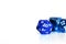 Blue d20 gamer dice