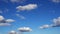 Blue Daylight Clouds Background Video
