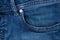 blue denim stone washed jean pocket