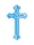 Blue Diamond Cross