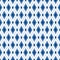 Blue diamond seamless pattern. Strict elegant trendy background for male design. Fabric print, wallpaper, package