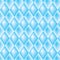 Blue diamond-shaped pattern