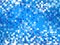 Blue  Digital background with pixels over blue bright backlight.