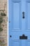Blue door English Victorian house