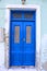 Blue Door with Evil eye charm