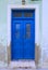 Blue Door with Evil eyes charms