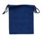 Blue drawstring gift bag