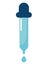 blue dropper illustration