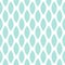 Blue drops vector seamless geometric pattern.