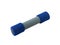 Blue dumbbell