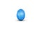 Blue easter egg