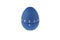 Blue egg timer countdown for boiled eggs