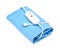 Blue electric heating pad