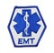 Blue EMT Patch