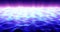 Blue energy waves from particle dots and lines stripes glowing futuristic beautiful and rays of sunrise shining. Abstract