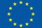 Blue european union EU flag puzzle with puzzle pieces , vote for