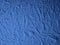 Blue fabric texture background, tangled fabric texture, textile industry background