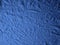 Blue fabric texture background, tangled fabric texture, textile industry background