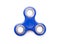 Blue fidget spinner anti-stress toy