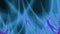 Blue fire fractal lightning, plasma power background