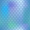 Blue fish skin pattern. Fantasy fish scale seamless pattern for marine design.