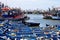 Blue fishing boats, Essaouira, Morocco