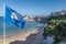 Blue Flag Beach at Tenby, Pembrokeshire