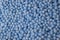 Blue foam beads for party,celebration, gift wrapping, shockproof or various crafts